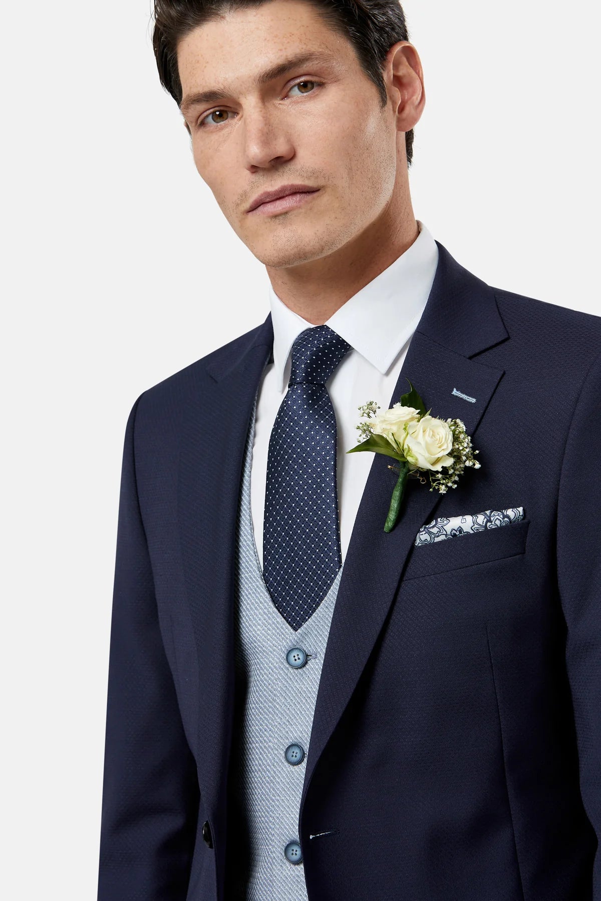 BENETTI WEDDING COLLECTION - HAROLD ICE WAISTCOAT (IN STORE ONLY)