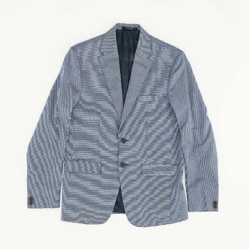 Blue Graphic Sport Coat