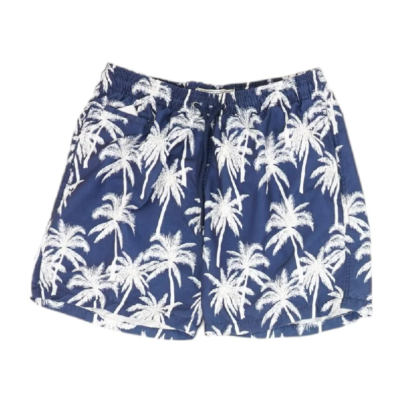 Blue Tropical Swim Shorts