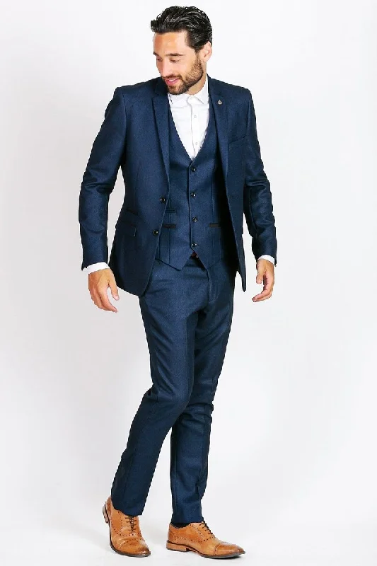 CALLUM NAVY THREE PIECE SUIT