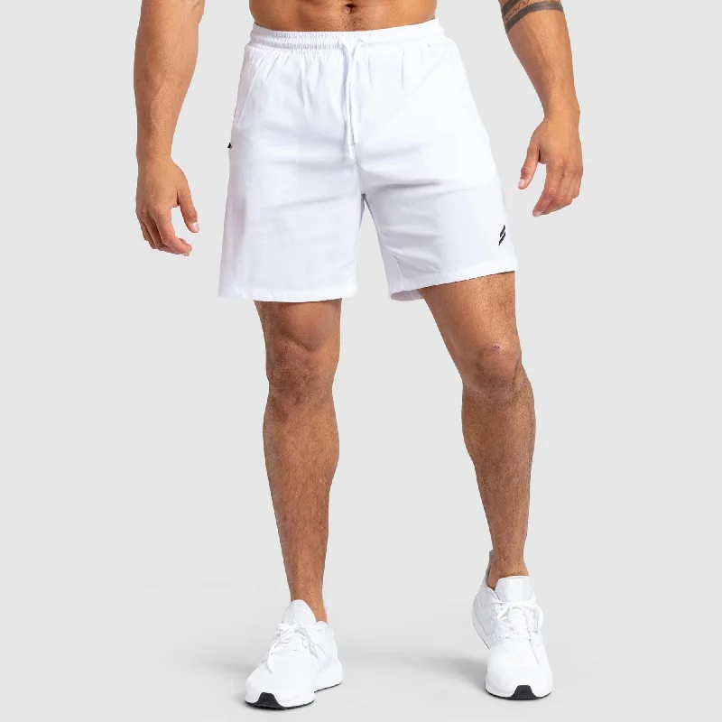 Men's Patterned Pants with ChecksGenesis 7" Shorts - White