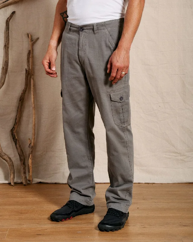 Men's Work Pants for Durability and ComfortGodrevy 2 - Mens Cargo Trousers - Dark Grey