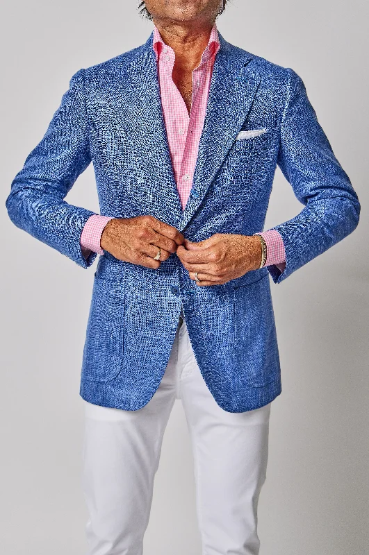 James Chambray Hopsack Sports Jacket