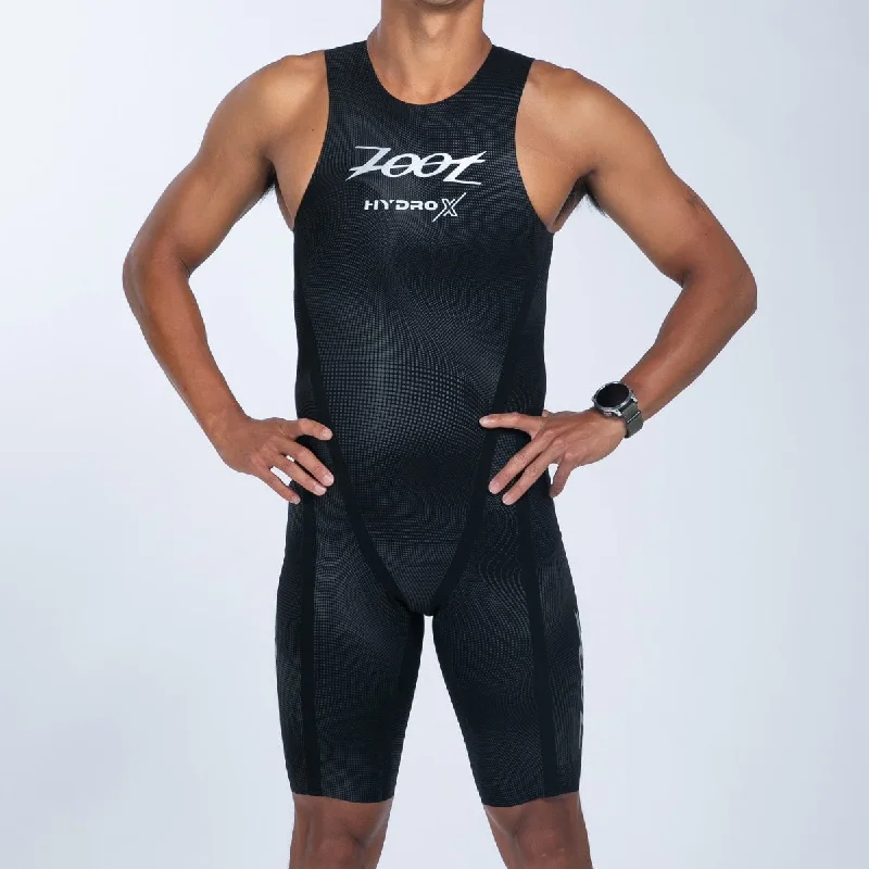 Men's Ultra HydroX Swimskin - Black