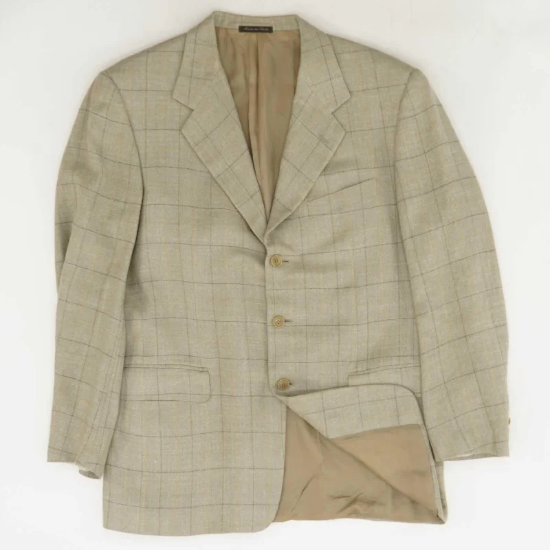 Model Z Plaid Single Breasted Sport Coat