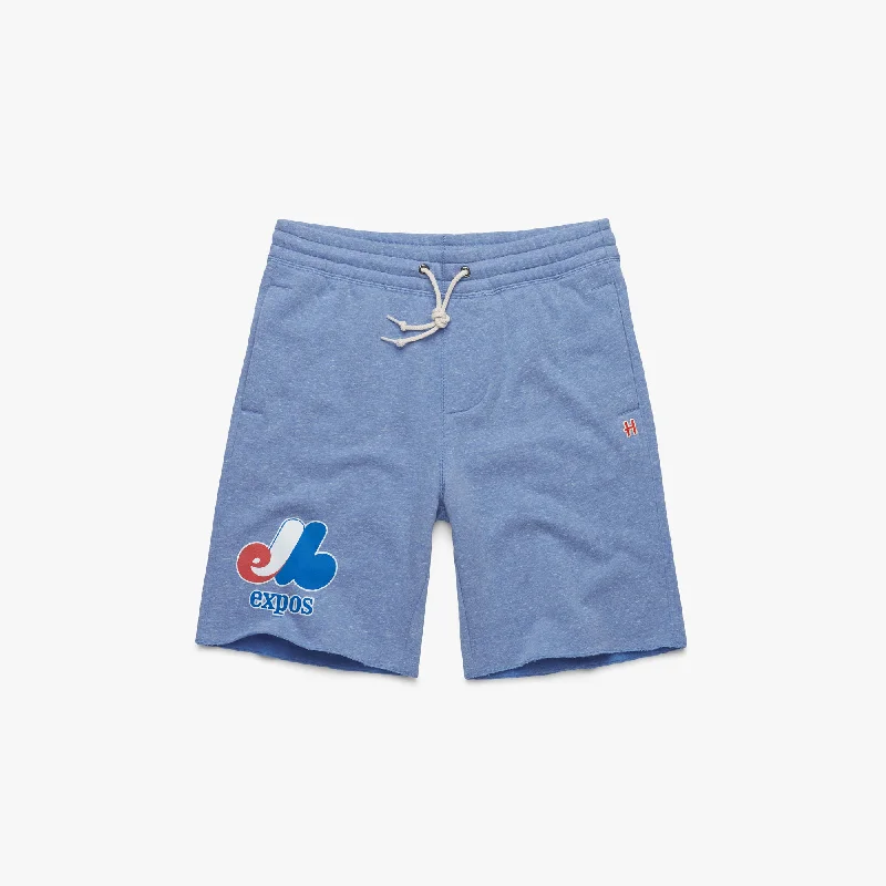 Men's Pants with Faux Leather PatchesMontreal Expos '69 Sweat Shorts