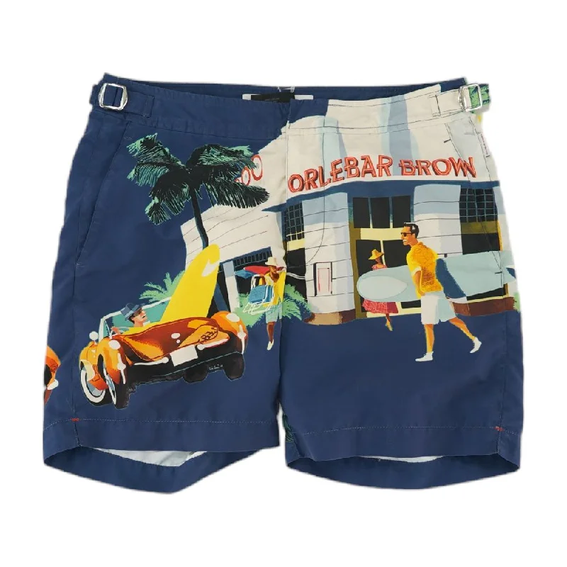 Multi Graphic Swim Shorts