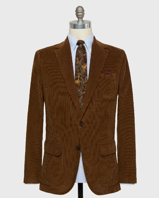 Men's Coats with Breathable FabricButcher Jacket in Acorn Corduroy