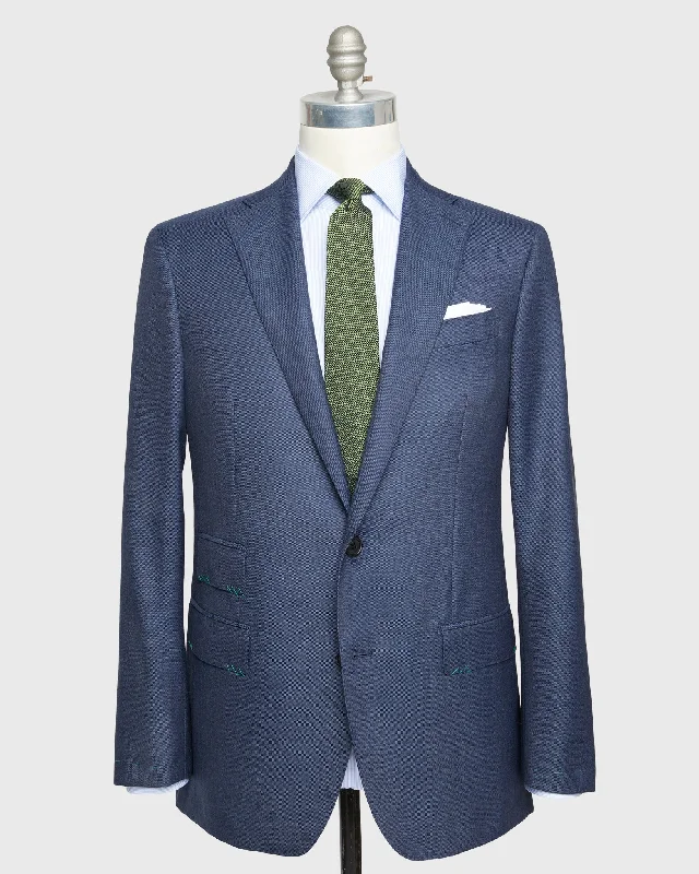 Men's Coats with HoodsKincaid No. 3 Suit in Blue Sharkskin