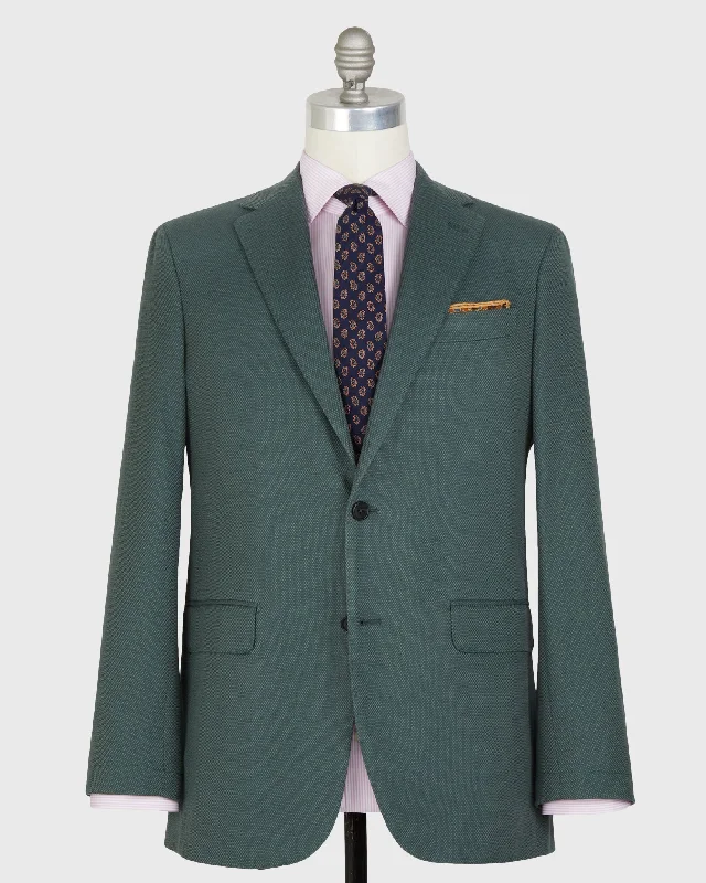 Designer Men's OvercoatsVirgil No. 2 Jacket in Spruce Monk's Cloth