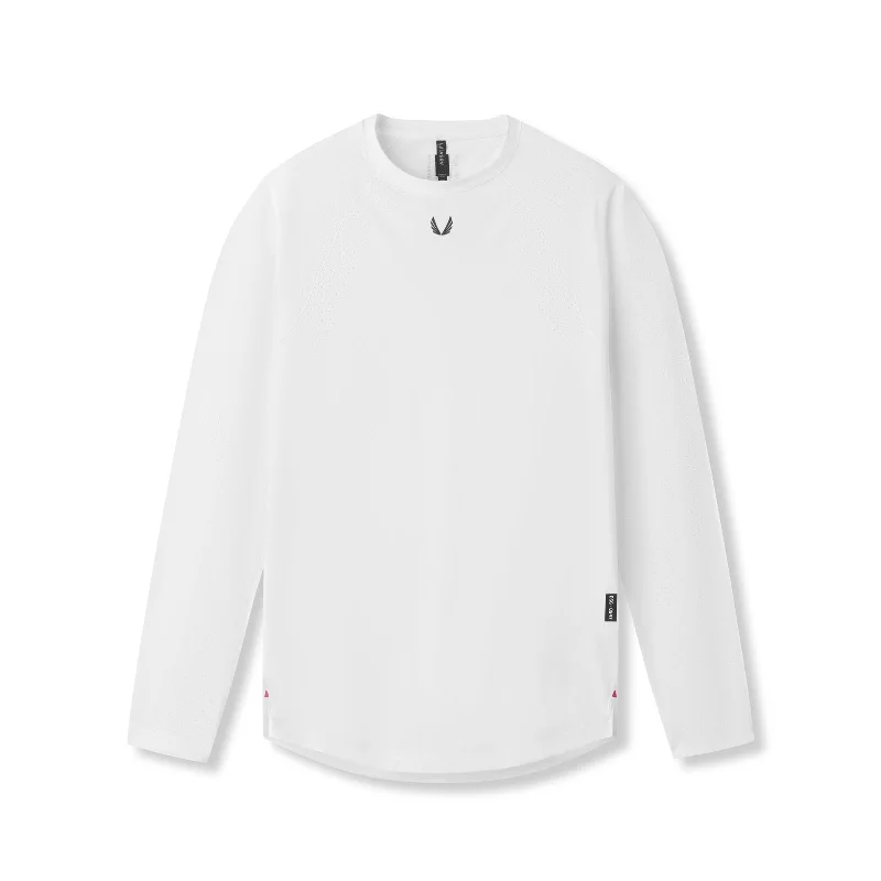 Men's Shirts with Short Plackets0947. Laser-Vent™ Established Long Sleeve - White