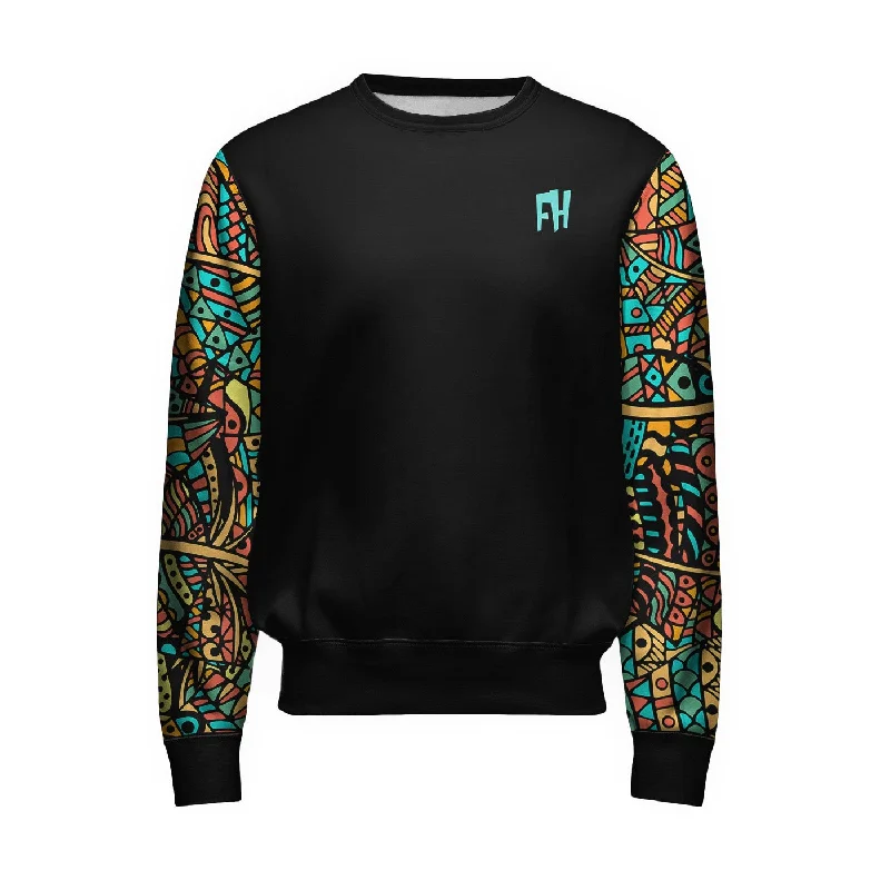 Modern Casual Men's SportswearArtistical Sweatshirt