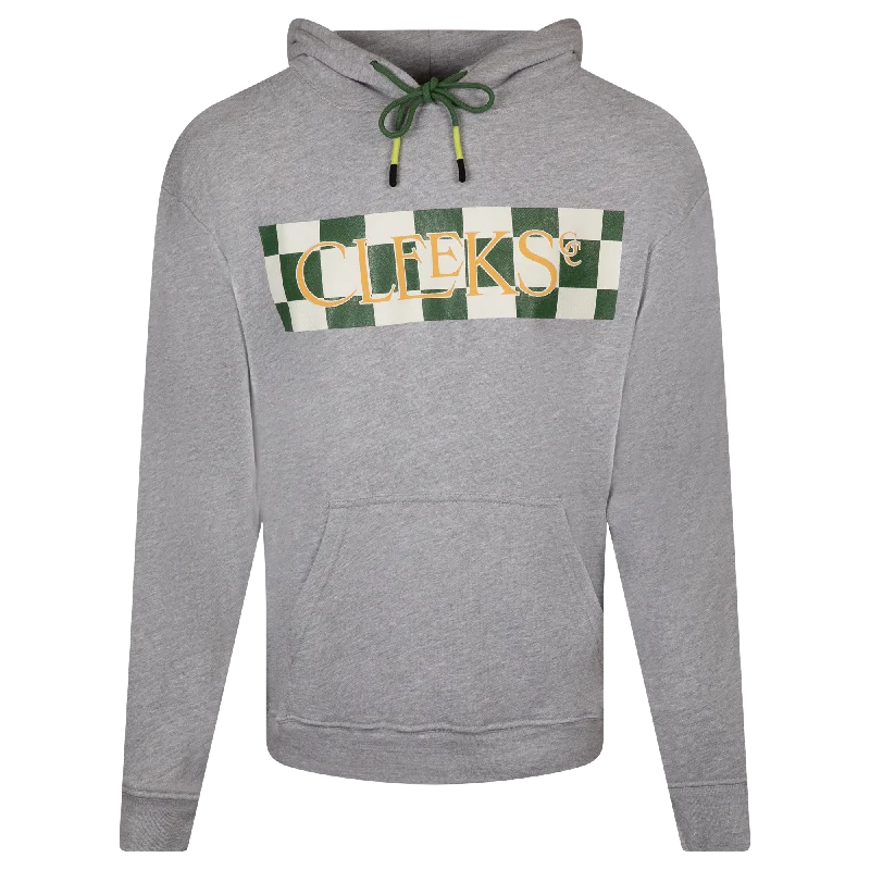 Stretch-Fit Men's SportswearCleeks GC | Men's Checkered Graphic Hoodie