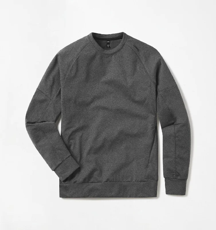 Tennis-Ready Quick-Drying Men's SportswearCrossover Crewneck