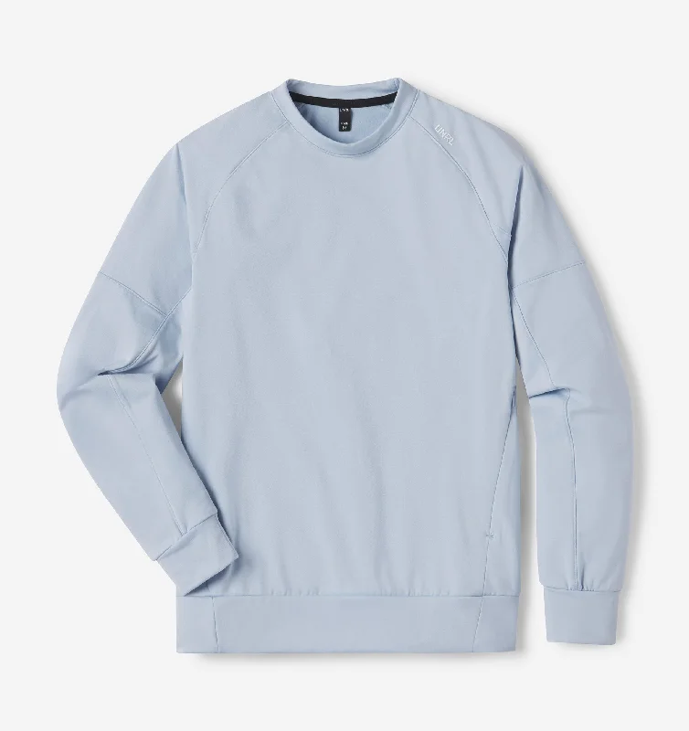 Weather-Resistant and Durable Men's SportswearCrossover Crewneck