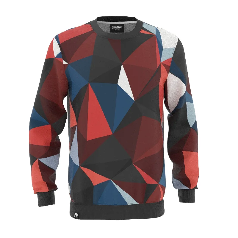 Cool and Lightweight Men's SportswearCubes Sunset Sweatshirt