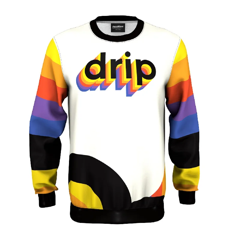 Fashionable Men's SportswearDrip Sweatshirt