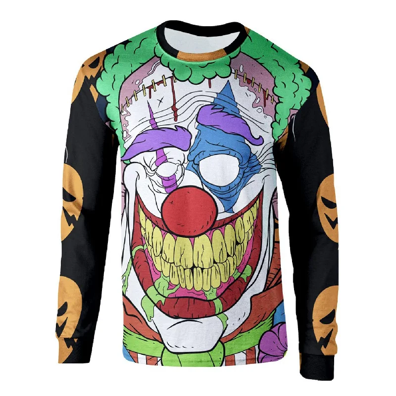 Men's Shirts with Custom MonogramsKeep Smiling Long Sleeve Shirt