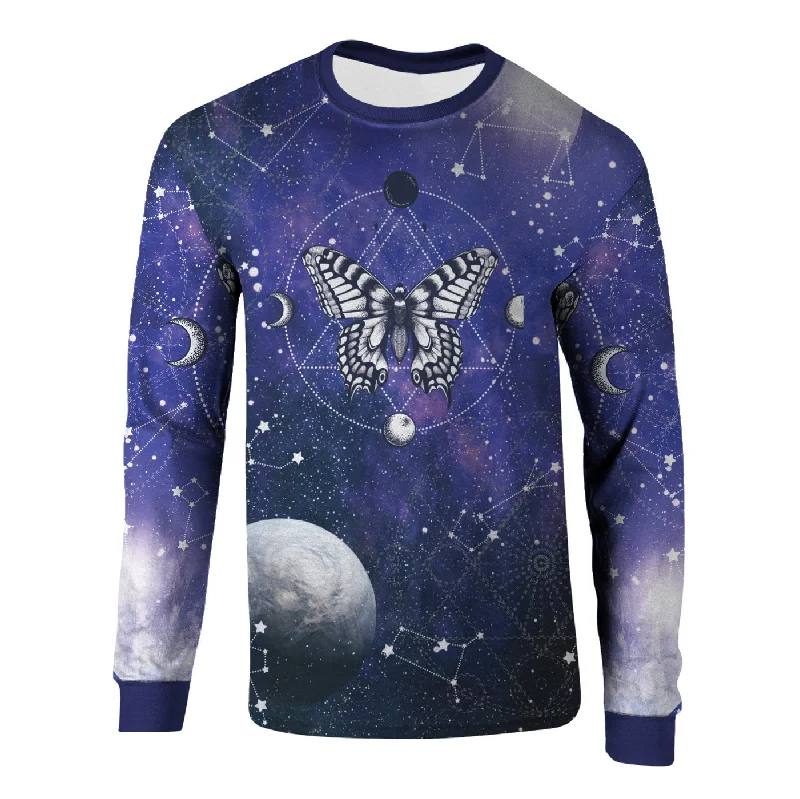 Men's Shirts with Adjustable CuffsMariposa Stars Long Sleeve Shirt