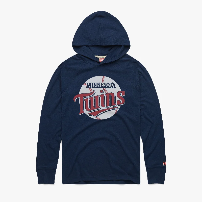 Men's Shirts with Pleated HemlinesMinnesota Twins '87 Lightweight Hoodie