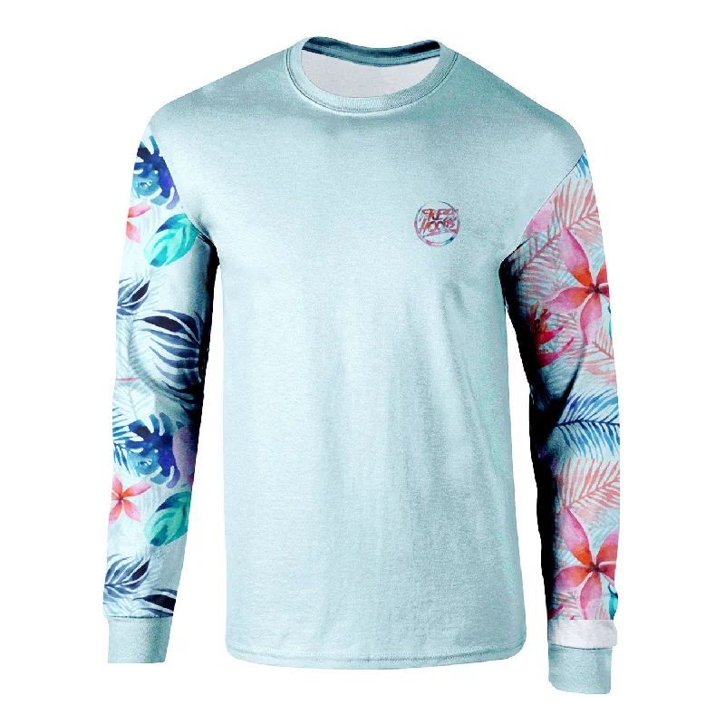 Men's Shirts with Graphic PrintsParadise On Earth Long Sleeve Shirt