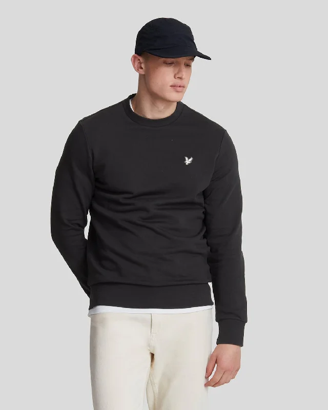 Basketball Men's SportswearPremium Diagonal Weave French Terry Crew Neck Sweatshirt