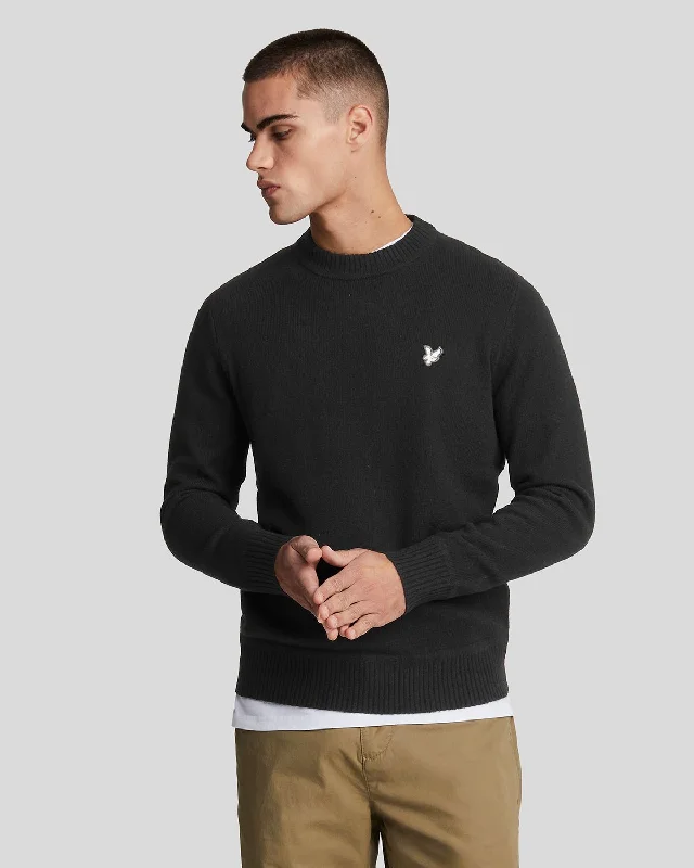 Full-Zip Men's SportswearPremium Lambswool Crew Neck Jumper