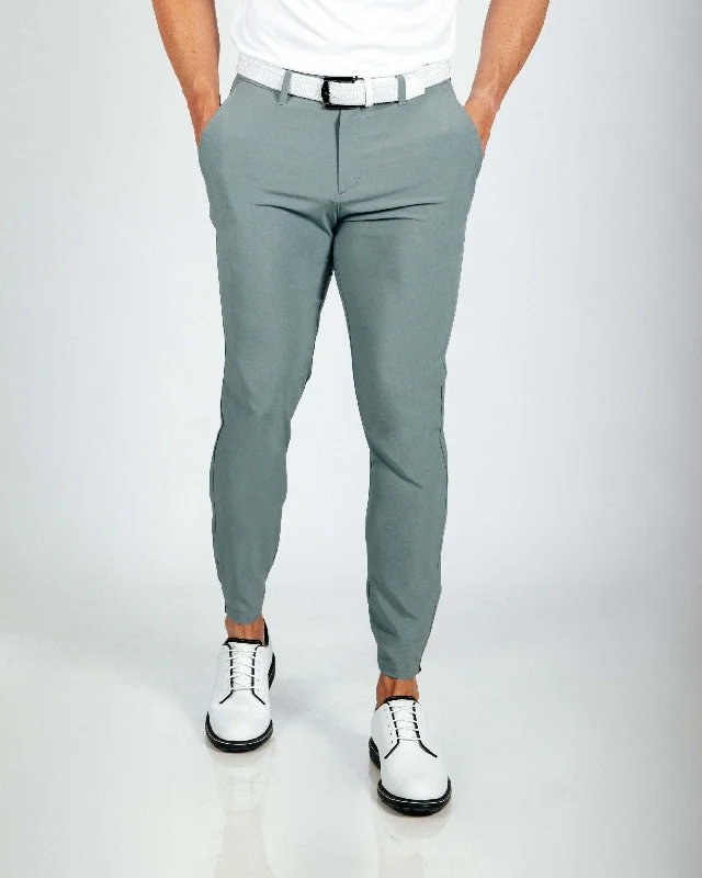 Men's Formal Trousers for BusinessPrimo Smoke Green Jogger