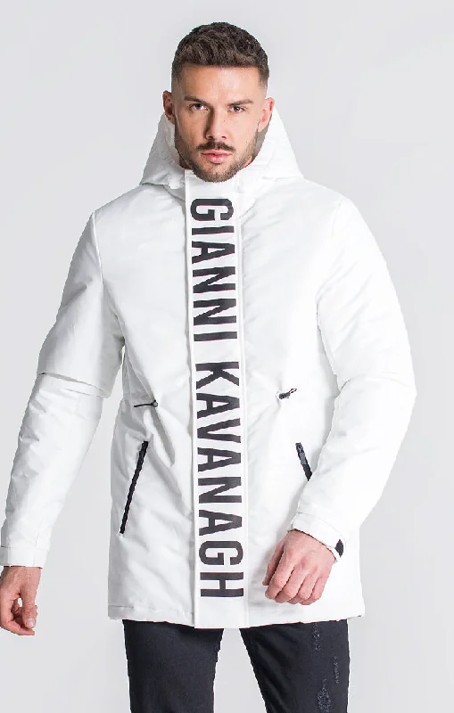 Classic Men's Trench CoatsWhite Zermatt Coat